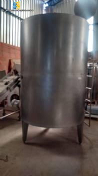 Tanque de almacenamiento en acero inoxidable 3.000 L Brasholanda
