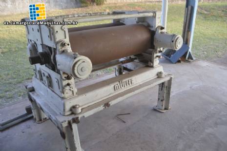 Refinador horizontal de dos rodillos Muller