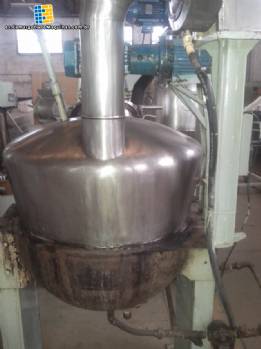 Cocina de pasta de caramelo 200 L