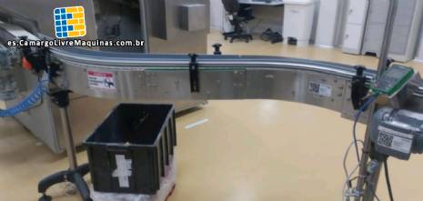 Cinta transportadora curva modular Divamaq