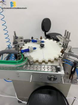 Llenadora rotativa para botellas Nelpas 100 ml acero inoxidable 316