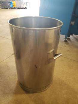 Tanque de acero inoxidable para 100 L