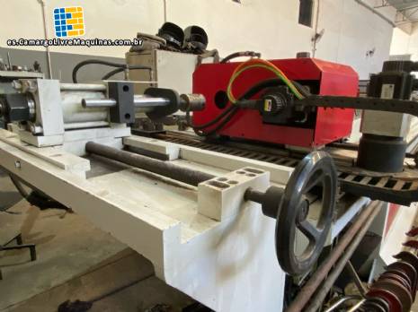 Dobladora de tubos hidrulica de 3 ejes con control electrnico por CNC