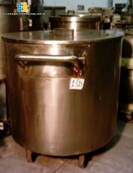 tanque con camisa inoxidable 316
