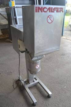 Trituradora de acero inoxidable con cuchillas rotativas Incalfer