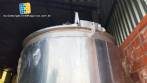 Tanque reactor con camisa de acero inoxidable de 4000 L