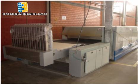 Horno rotatorio elctrico industrial junto con refrigeracin fabricante Fornimaq