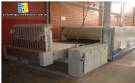 Horno rotatorio elctrico industrial junto con refrigeracin fabricante Fornimaq