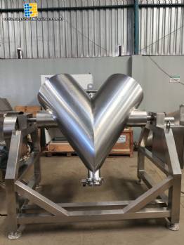 ezclador en forma de V de acero inoxidable 316L 600 L