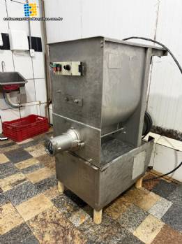 Picadora de carne de acero inoxidable con abertura de tama�o 98