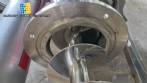 Silo de transferencia con transportador de tornillo de acero inoxidable Maqinox