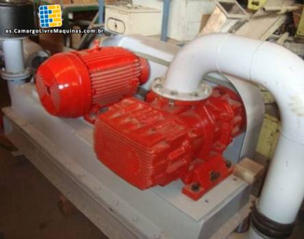 Compresor para transporte de polvo marca Buhler