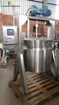 Maquina cocinadora de dulces industriales Mecamau 150 L