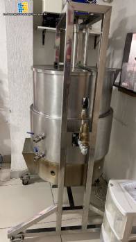 Bandeja de gas de acero inoxidable Geral Multipeas