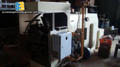 Horno industrial waffer de chocolates con 18 placas