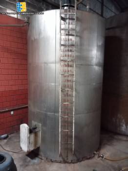 Tanque mezclador de acero inoxidable de 15.000 litros