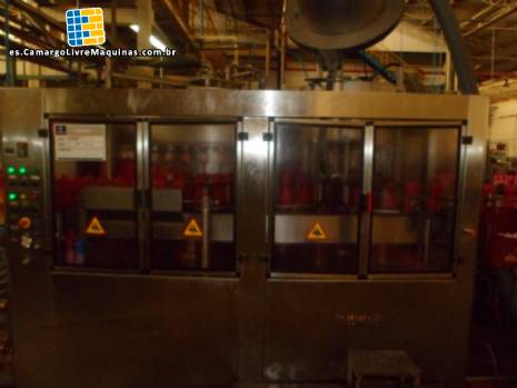 M�quina de llenado de roscado de botellas Mesal