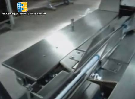 Flujo intermitente embalar envasado