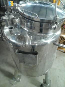 Tanque de transferencia acero inoxidable 316 para 140 litros Inoxil