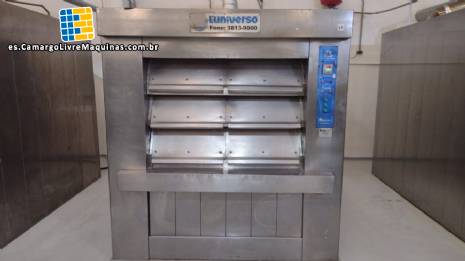 Horno de balasto de acero inoxidable Universo