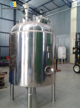 Reactor Starnox de acero inoxidable de 1800 litros