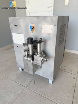 Homogeneizaci�n de la bomba 500 litros por hora marca Niro Soavi