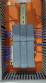 Llenadora rotativa gravim�trica de acero inoxidable con cabina