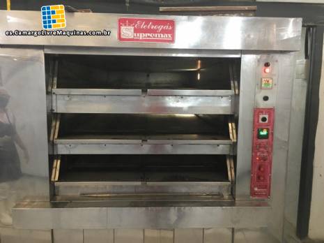 Horno de piso con ciclo t�rmico Supremax para panader�as, pizzer�as y pasteler�as.