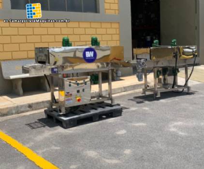 T�nel de acero inoxidable para calentamiento y enfriamiento ultrarr�pidos, BW Machines