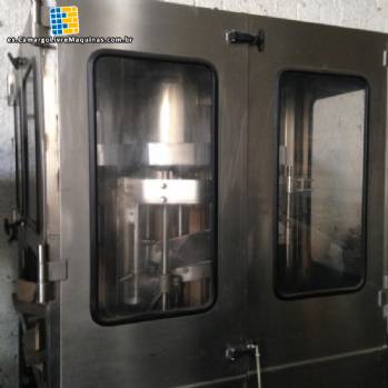 l�nea completa para el envasado de polvos y granulados en vidrio