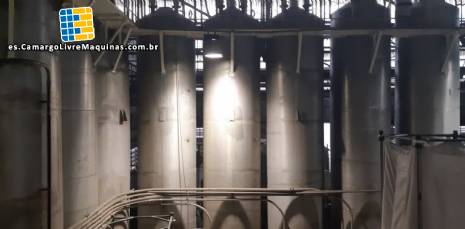 Silo de acero inoxidable 14 m
