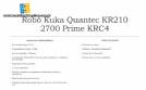 Robot KUKA Quantec KR 210 2700 Prime KRC4