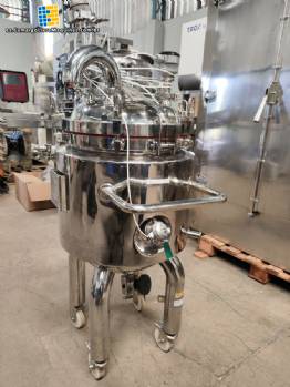 Reactor de manipulacin de inyeccin humana en acero inoxidable 316 de 50 L
