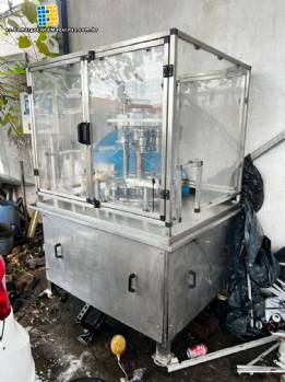 M�quina de llenado rotativa con 8 boquillas de acero inoxidable, 316L, Brasholanda