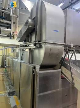 T�nel de enfriamiento de acero inoxidable para cristalizaci�n de piruletas y caramelos 750 kg