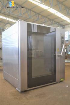 Horno turbo de acero inoxidable Prctico