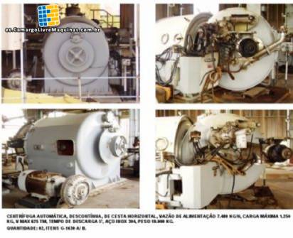 Centrfugas de acero inoxidable