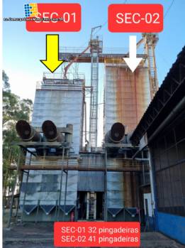 Torre de secado de granos, secadora de semillas, productos agrcolas, maz, Kepler Weber