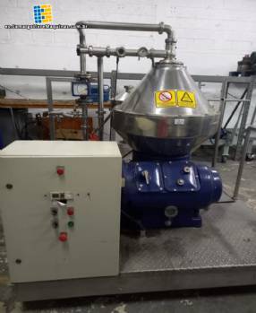 Centrfuga de acero inoxidable para la produccin de zumos, cervezas y vinos Alfa Laval VNPX