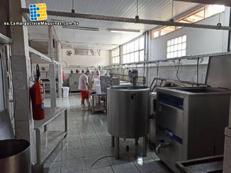 L�nea para la fabricaci�n de helados a�a� y paletas heladas