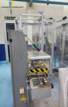 M�quina autom�tica de envoltura de celof�n para cajas de cart�n Multipack IMA