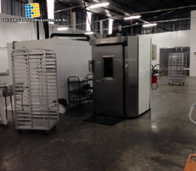 Horno industrial gas rotatorio vertical Brasforno