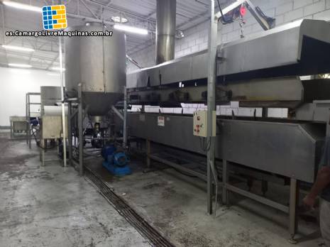 L�nea para la fabricaci�n de papas fritas y chips MCI