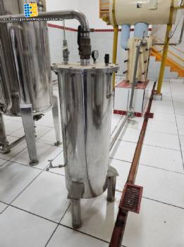 Filtro pulidor de acero inoxidable Zelga para bebidas