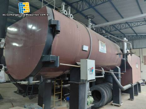 Caldera industrial de le�a de 5000 kg/hora MML Boilers