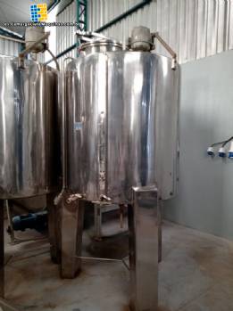Tanque de acero inoxidable 1.500 L