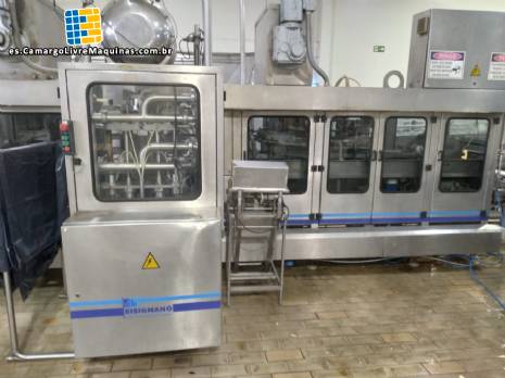 Mquina termoformadora, llenadora y selladora en lnea para bebidas lcteas y de frutas Bisignano