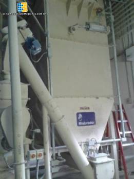 Sistema de recepcin almacenamiento y transporte de harina Brasilos