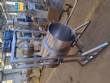 Olla de gas con camisa basculante de acero inoxidable de 100 litros