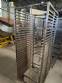 Horno turbo programable de acero inoxidable, alimentado por gas.